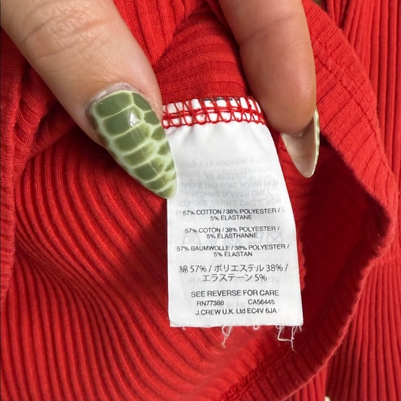 J. Crew Red Blouse - Picture 4 of 5